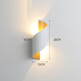 Waterproof Led Super Bright Simple Induction Wall Lamp