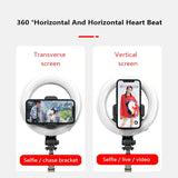 Compatible With Apple Phone Holder & Selfie Light