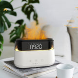 Flame Humidifier With Clock Intelligent Timed Fragrance