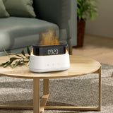 Flame Humidifier With Clock Intelligent Timed Fragrance