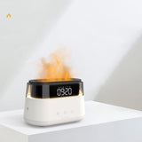 Flame Humidifier With Clock Intelligent Timed Fragrance