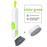 Household Pressing Liquid Storage Multifunction Cleaning Brush