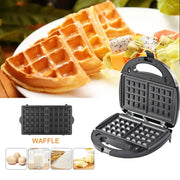 6-in-1 EU Plug Sandwich Grill Breakfast Waffle Maker