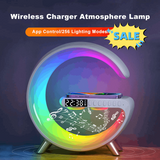 LED Bluetooth Speaker Wireless Charger Atmosphere Lamp