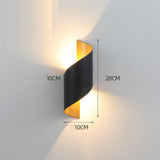 Waterproof Led Super Bright Simple Induction Wall Lamp